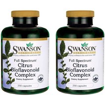 시트러스 바이오플라보노이드 Citrus Bioflavonoid 항산화제 250정 2병, 1 쎄트