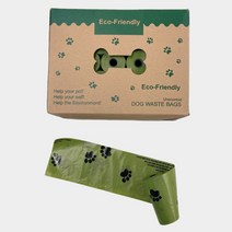 멍멍마켓 반려동물 강아지 친환경 생분해 배변봉투 풉백 360p, 150p (10롤)