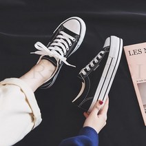 kirahosi 캐주얼 여자 스니커즈 캔버스화 통굽 코디 197호+덧신증정 DNh7zrom