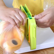 간편 밀봉기 비닐포장기 실링기 봉지결속기 비닐봉투접착기 비닐자동포장기, 1개, 실머신(그린)+실테이프1개(색상랜덤)