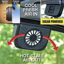 태양열 자동 창 팬 air vent 냉각 팬 환기 냉각기 라디에이터 태양 광 발전 배기 팬 고무 스트립 자동차 팬, b