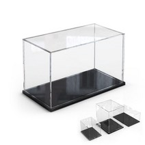 피규어 아크릴 장식 20x10x30cm 15x15x30cm 다용도 진열 용품 전시함 보관 정리함