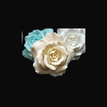 몰드몰 수제몰드 - 리얼체리장미 (1구)