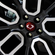 토레스 17 18 20 인치 호환 휠캡 몰딩 로고 프리즘 홀로그램 장식 액세서리, 쌍용-레드