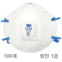 3M 산업현장 건설현장 안면부여과식 방진마스크 100개 작업마스크 5개