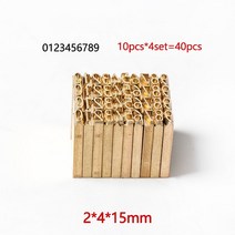 땅콩까는기계 탈곡기 탈피기 ZONESUN DY-8 문자 세트 LT-50D 문자 세트 MT-50 번호 숫자/영어/구두점 알, 10 2x4x15mm Number set