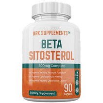 KRK서플리먼트 베타 시토스테롤 800mg 90캡슐, 개