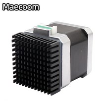 3D프린터 입문용 교육용 호환 무선 2/4pcs 3D 프린터 알루미늄 모터 히트 싱크 압출 열 방출 Nema17 용 전, 01 2pcs