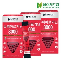 네이처드림 슈퍼아르기닌3000 20g x 15포, 3박스