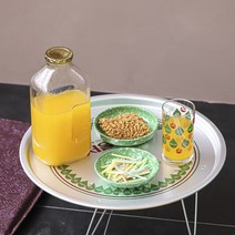 훼미리 유리병 델몬트 오렌지 쥬스병 국내생산 복고 레트로 물병 보리차 보관병 500ml 1500ml, 투명(엠보싱), 02_1.5L