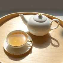 트위그뉴욕 블러썸 골드 티팟 티컵&받침, 블러썸 골드 티컵&받침