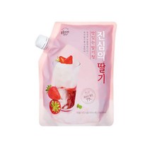 복음자리 진심의딸기청1kg 고급티백3개증정 국내산딸기77% 리얼딸기라떼 아이스박스포장
