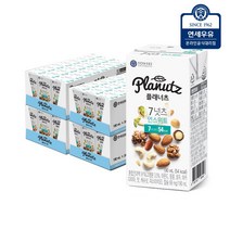 연세우유 플래너츠 7넛츠 언스위트 190ml 96입, 96개
