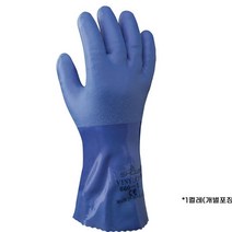연구실용 내화학 M사이즈 위생향균 긴목장갑 신축성원단 건설현장 지급용