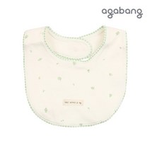 아가방 더센트럴 아가방 새싹오가닉턱받이(CREAM)_01P084201