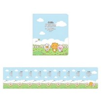 카카오프렌즈 LF 미니 중철 노트, 블루, 5개