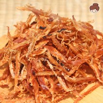 [건어물녀] 고소한 맥반석 버터구이 오징어채 200g, 1개