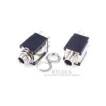 오디오소켓 캐논잭 1 조각 6.35mm 3 극 플러그 TRS 14 
