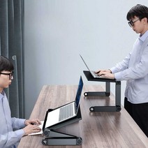 책상 키보드받침대트레이 키보드용거치대 키보드높이조절받침대, 3단모델-흰색(48x26cm)키가더크고편안합니