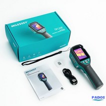 휴대용 열화상카메라 적외선 열감지기 비접촉식 카메라 스마트폰 열화상, TR120E, 고급형