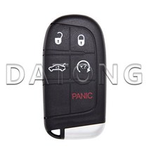 호환 Datong Wold 자동차 키 쉘 케이스 그랜드 저니 RAM 충전기 챌린저 듀랑고 교체 하우징 커버, 07 4Plus1 BT_03 4 버튼