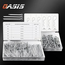 코터핀 분할핀 알핀 R핀 나사풀림 방지 고정핀 트랙터핀 150P 세트, C13:R알핀 150P 세트