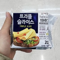 기획_동원소와나무 트리플슬라이스치즈 360g x 1개, 아이스보냉백포장