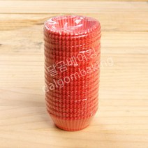 달곰베이킹 미니머핀컵 33mm(국내산), 330장, 레드