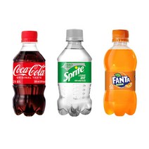 코카콜라 콜라 환타 스프라이트 3종세트 300ml, 8세트