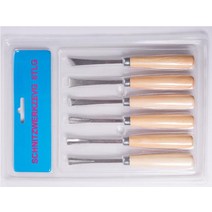 우드카빙키트 목공 손 도구 나무 절단 칼 세트 6 개대 우드페커 DIY 조각, 한개옵션0