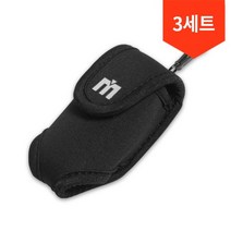 기타 2023 몬자 미니멀 네오프렌 볼케이스 C24319 3개입, C24319 블랙 3세트