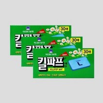 킬파프 제품 매트 리필30매*3, 매트리필, 30개