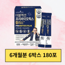 메이준뉴트리 더블액션 프리바이오틱스 플러스 이승남원장 5g 30포, 6통, 6개