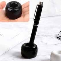 깔끔한 사무실 책상 만년필 거치대 볼펜 홀더 펜 꽂이, 색상, 백색