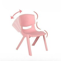 유아교구장 북유럽 어린이집의자 유치원의자 책걸상, 미끄럼방지발을보내는파란색(앉은높이30cm)