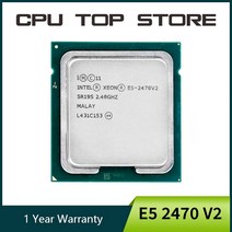 cpu 성능 메인보드 그래픽 카드 하드웨어인텔-제온 E5 2470V2 V2 2.4GHz 10 코어 20 스레드 CPU 프로세서