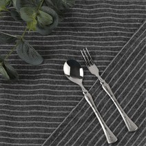 식당 고급 가게 스테인리스 수저 아기스푼 양식기포크 숟가락젓가락 숟가락, 2-1폰토스티스푼2p, 상세페이지참조