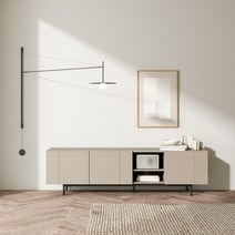 한샘 디어 아르코 거실장 180cm (2종 택1), 화이트(A)