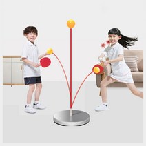 Futtest 싱글 탁구 셀프연습 실내탁구 훈련 연습기, ABS받침대