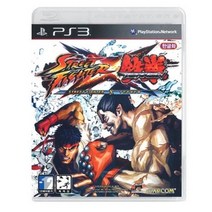 PS3 스트리트파이터 X 철권 게임 타이틀