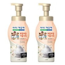 아이깨끗해 거품바디워시 너리싱케어 700g 2개입, 덕민닷컴 1