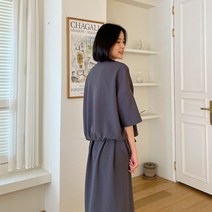 [4XL] 상의+ 스커트SET 5color