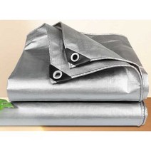 텐텐지 가빠 보양재 승강기 방수 대형 pp 캔버스 야외, 실버 방수  2x1.5m