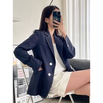 2023년 단정한 여성 데일리 자켓 마이