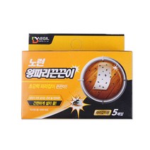 대길산업 노런 왕파리끈끈이10각(50매입) 파리퇴치끈끈이, 1세트