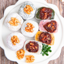 [떡집닷컴] 개별포장 호두왕찹쌀떡1.6kg, 80g, 200개