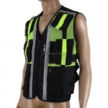 경비원조끼 구급대원 ITR-v53a 교통안전 방범보안조끼, 3XL