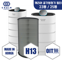 캐리어 공기청정기 필터 헤파+탈취