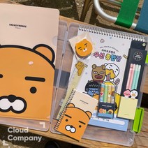 카카오프렌즈 문구세트 알뜰 A 초등 학용품 준비물 선물세트, 알뜰 A 세트(어피치)
