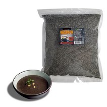 볶음 검정깨 가루 중국산 검은깨 흑임자 분말 1kg, CJB001-4 볶음검정깨가루 1kg